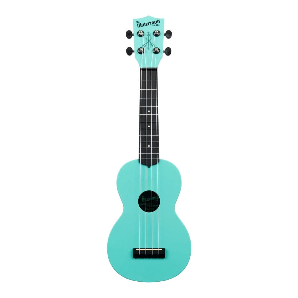 Kala KA-WMG-BL-S Glow-in-the-Dark Waterman Soprano Ukulele with Bag - Open Box