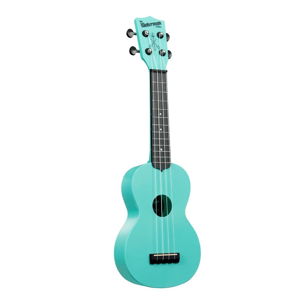 Kala KA-WMG-BL-S Glow-in-the-Dark Waterman Soprano Ukulele with Bag - Open Box