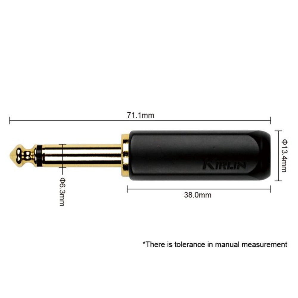 Kirlin IWB-201BEG 6M Premium Plus Instrument Cable