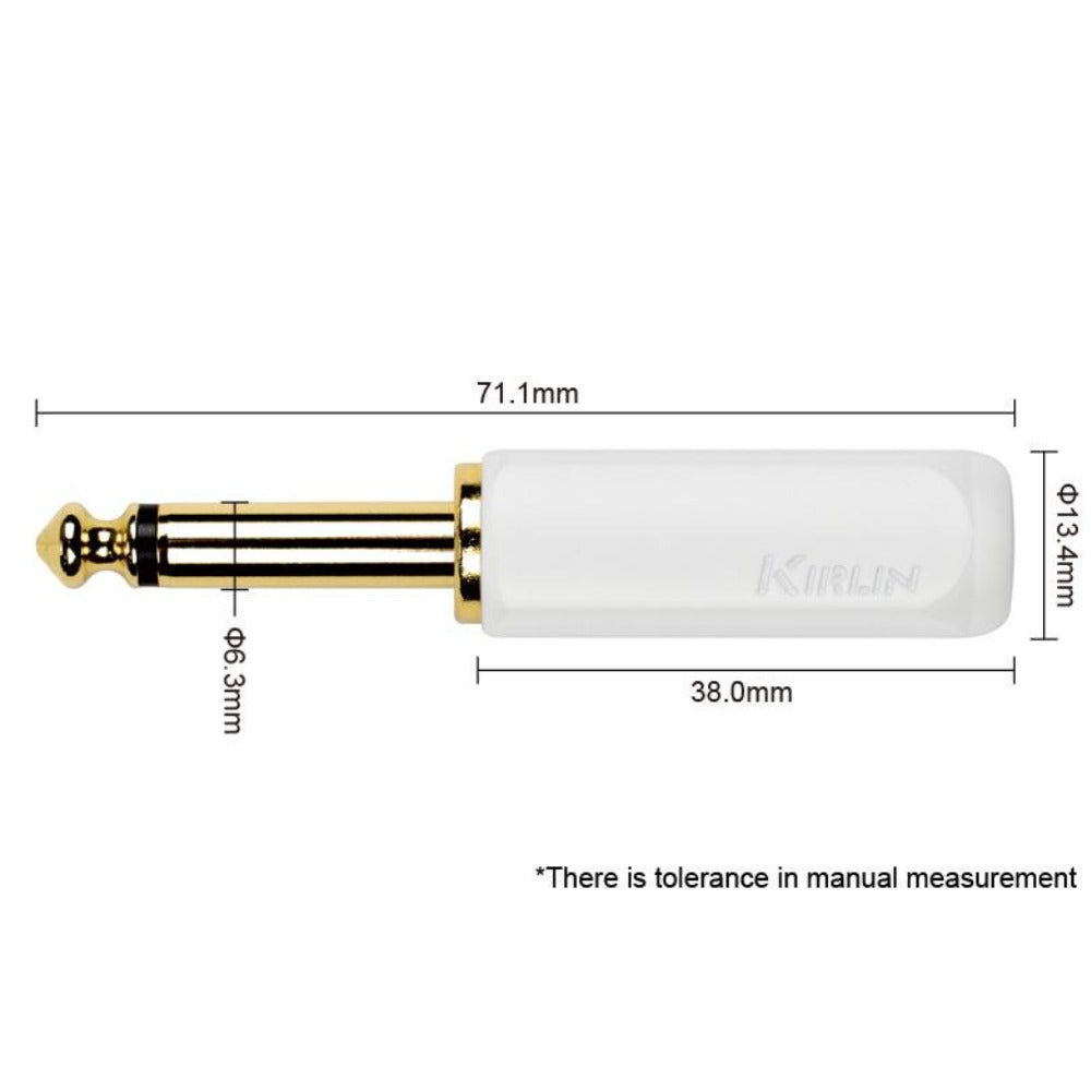 Kirlin IWB-201WEG 6M Premium Plus Instrument Cable