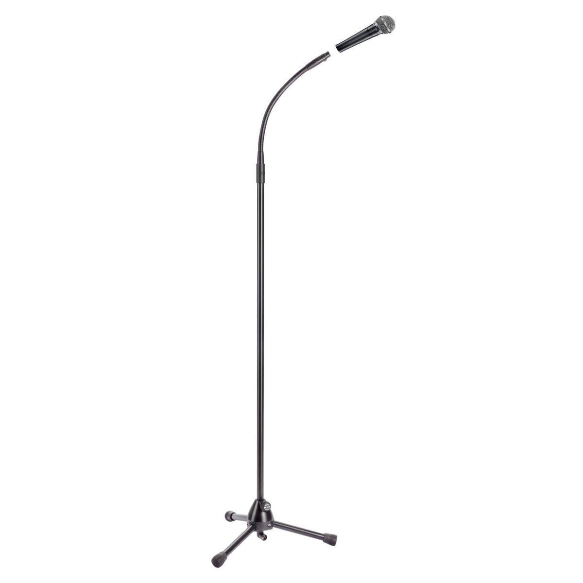 Konig & Meyer 27500-000-55 XLR Microphone Stand with Gooseneck -Black