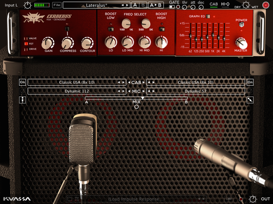 Kuassa Cerberus Bass Amp Bass Amp Simulator – Professional Audio Software & Plugin