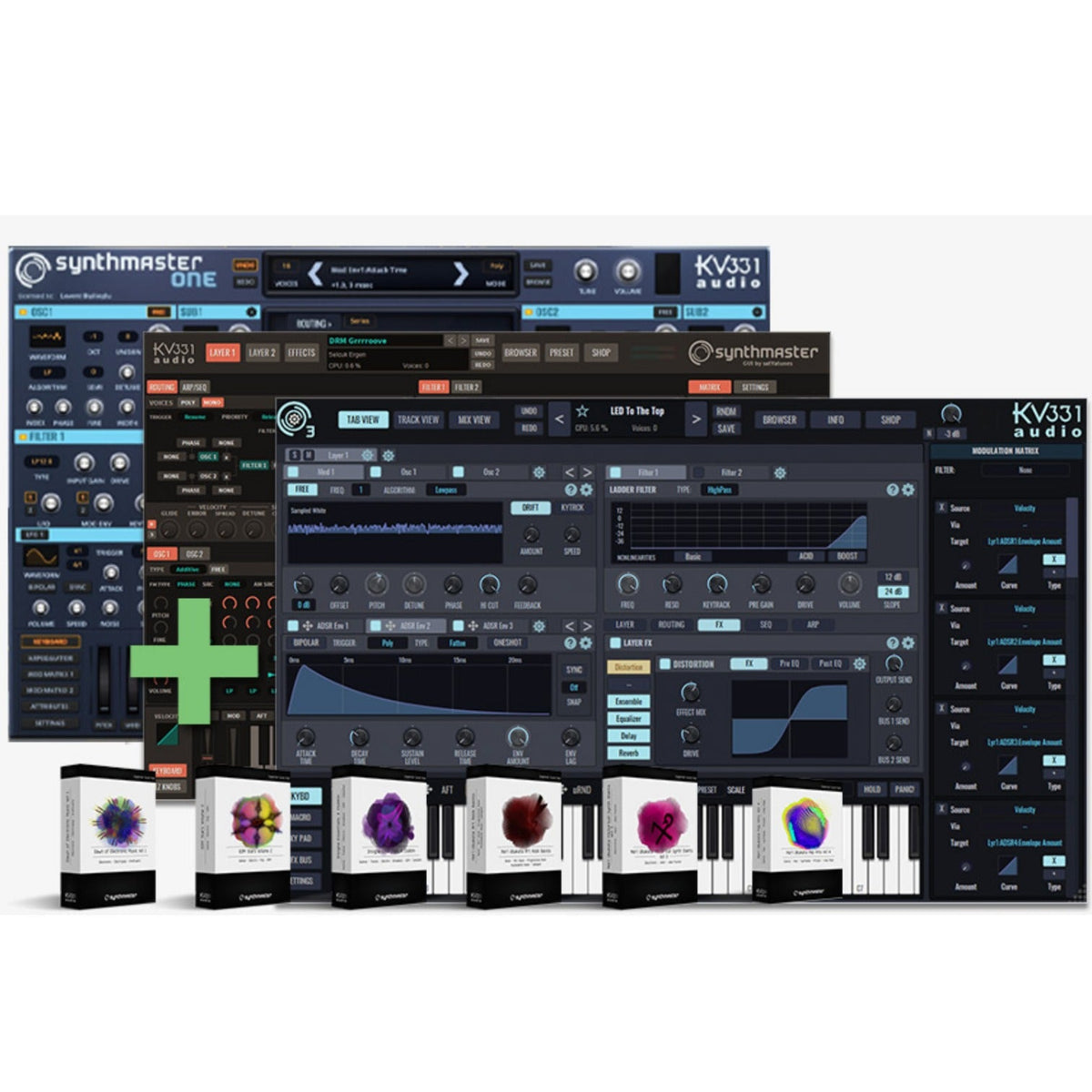 KV331 Audio SynthMaster Producer Bundle – Professional Audio Software & Plugin