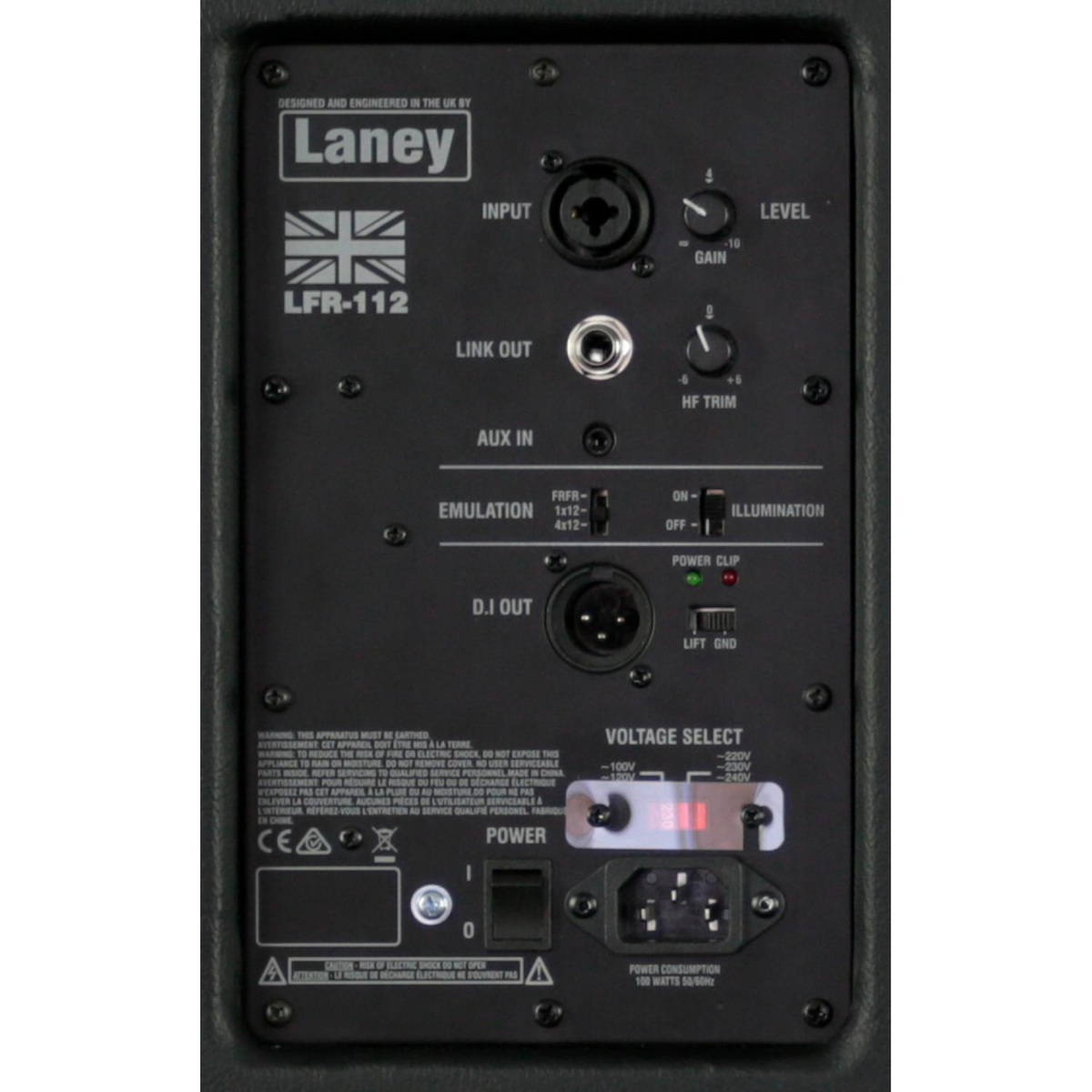 Laney LFR-112 400W Active Guitar Amplifier Cabinet