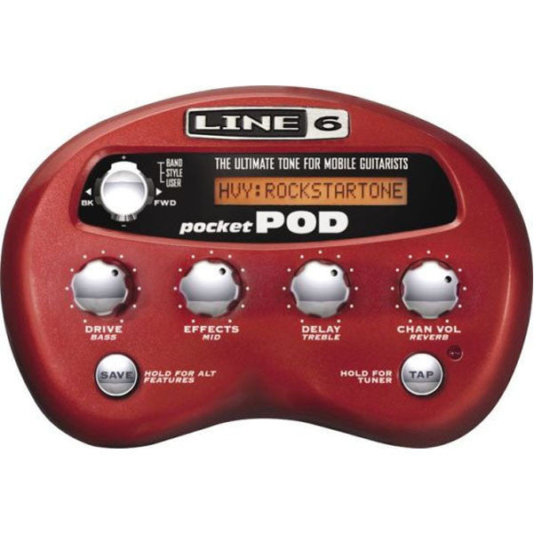 Line 6 Pocket POD Guitar Multi Effects Processor - Open Box
