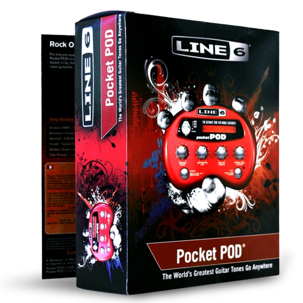 Line 6 Pocket POD Guitar Multi Effects Processor - Open Box