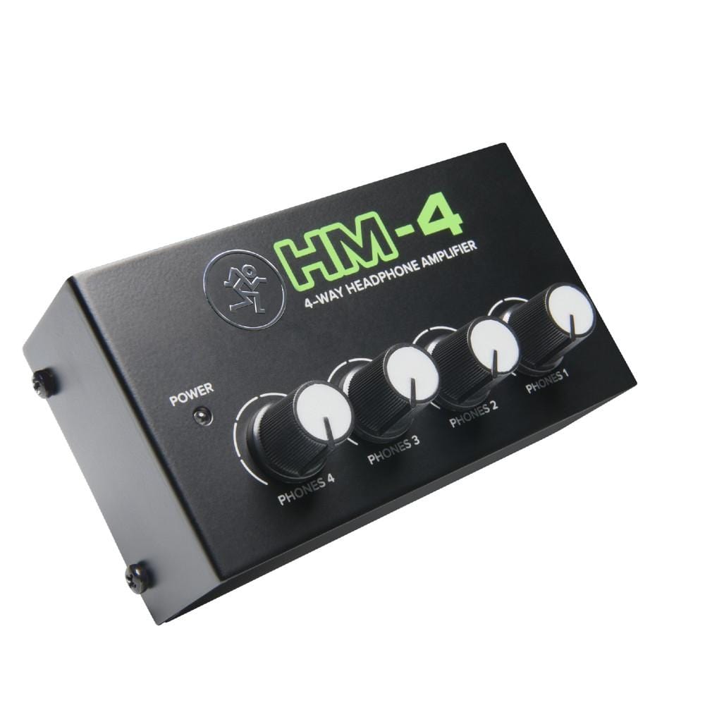 Mackie HM 4 4 Channel Headphone Amplifier with Single Source - Open Box