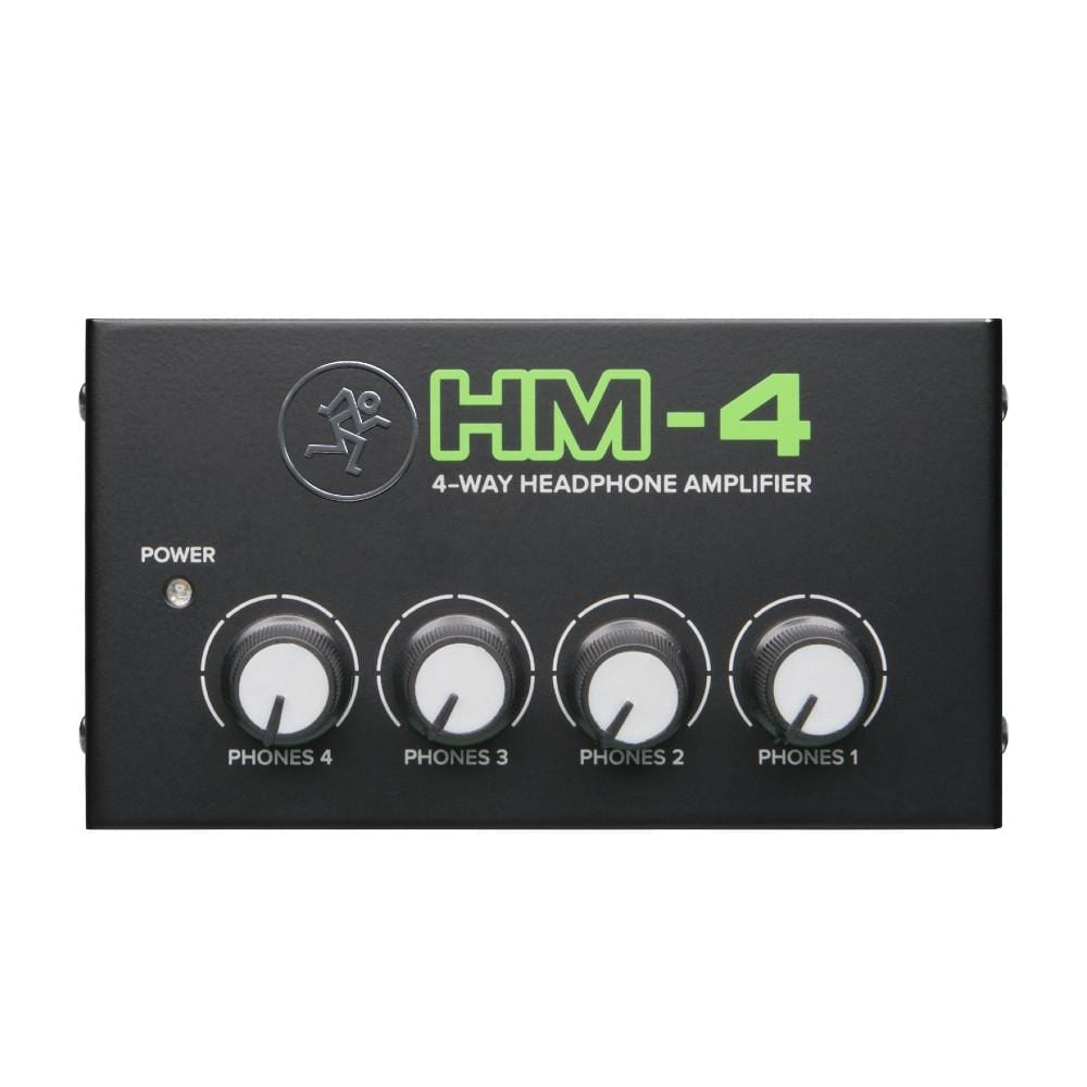 Mackie HM 4 4 Channel Headphone Amplifier with Single Source - Open Box