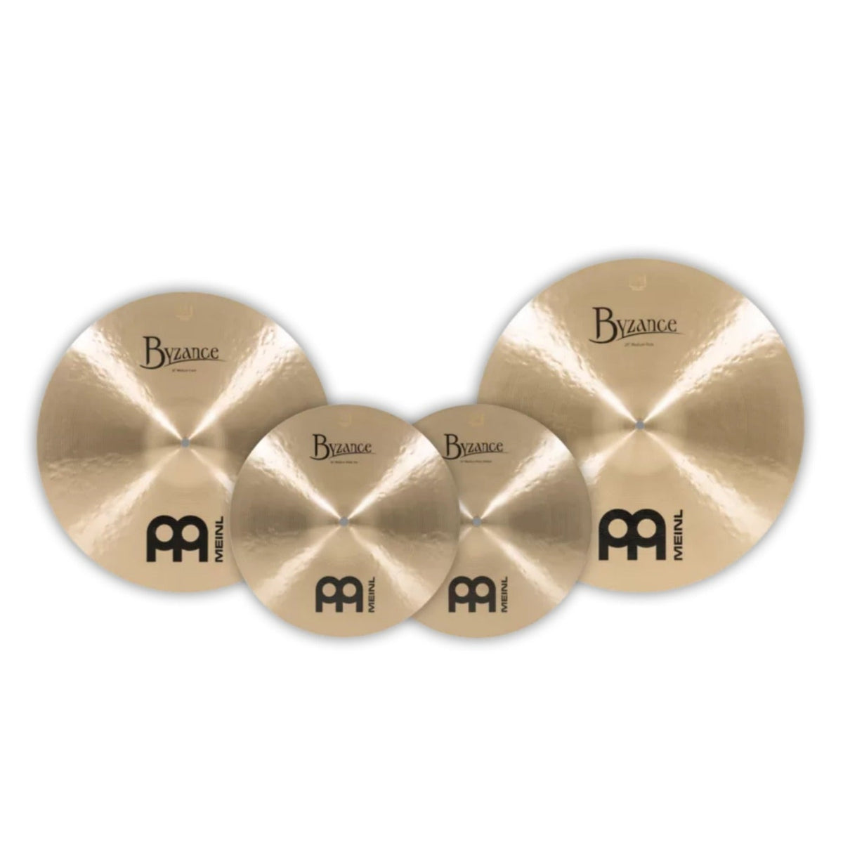 Meinl BT-CS1 14",18",20" Byzance Traditional Cymbal Set - Pack of 4