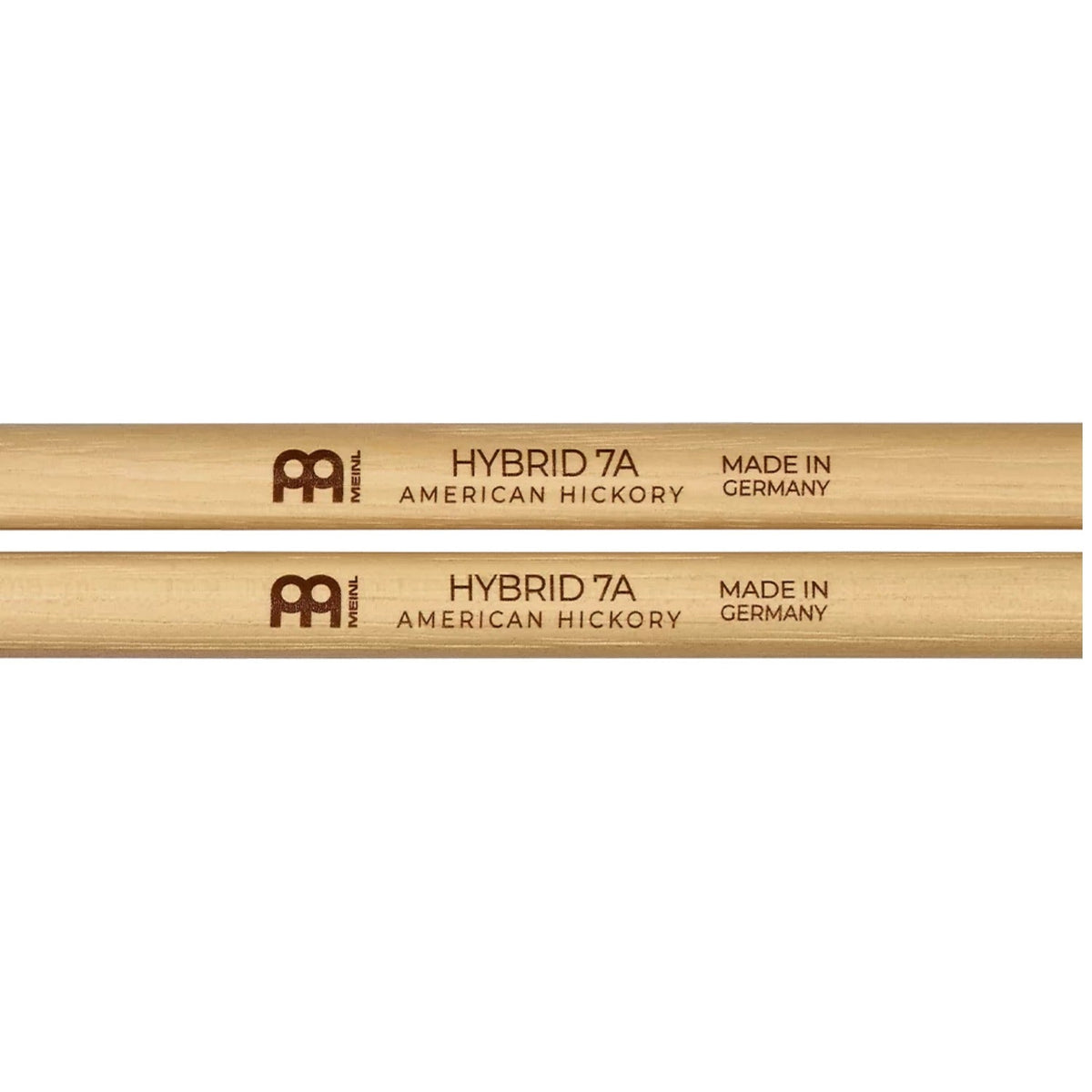 Meinl SB105 7A Hybrid Hickory Wood Tip Drumstick - 7A