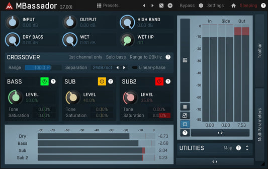 MELDA MBassador Bass Enhancer – Professional Audio Software & Plugin