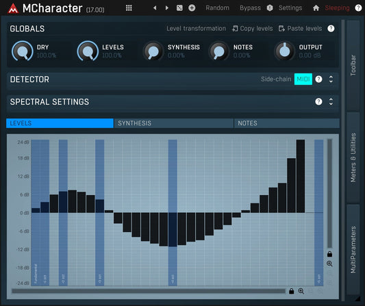 MELDA MCharacter Distortion – Professional Audio Software & Plugin