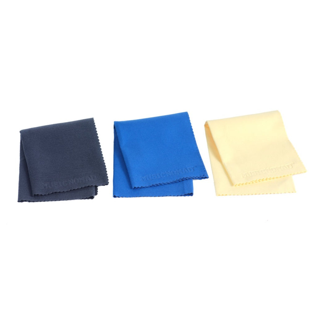 Music Nomad MN203 Suede Polishing Cloth - 3 Pack