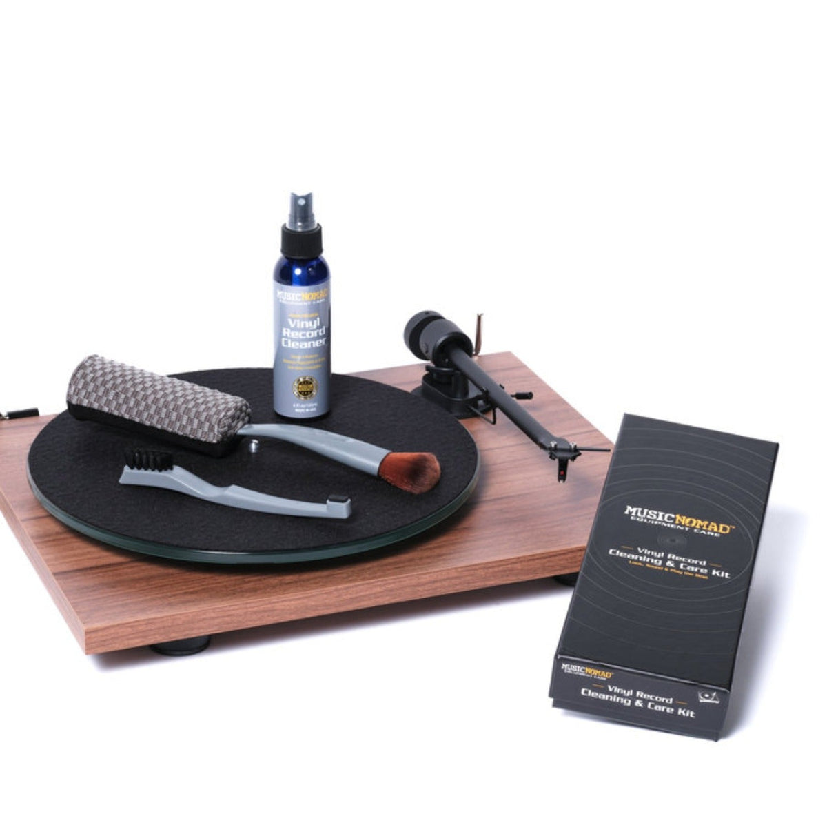 Music Nomad MN890 6 in 1 Vinyl Record Cleanig & Care Kit