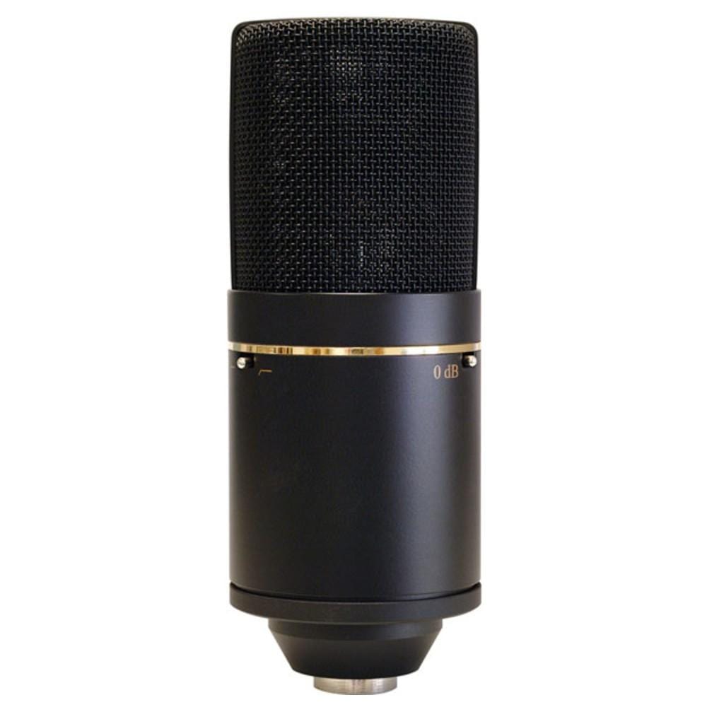 MXL 770 Condenser Microphone Complete Bundle Integrated Pop Filter With Shockmount Kit