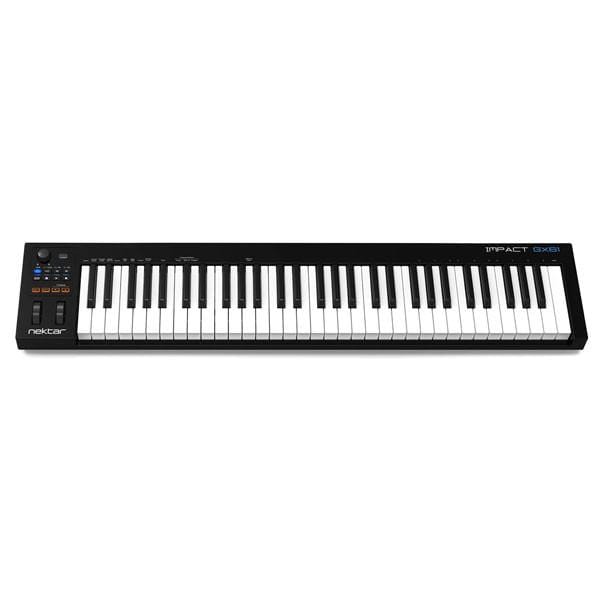 Nektar Impact Gx61 61-key Midi Keyboard With Btwig Software, Cloth, Stand, Gigbag & Ebook