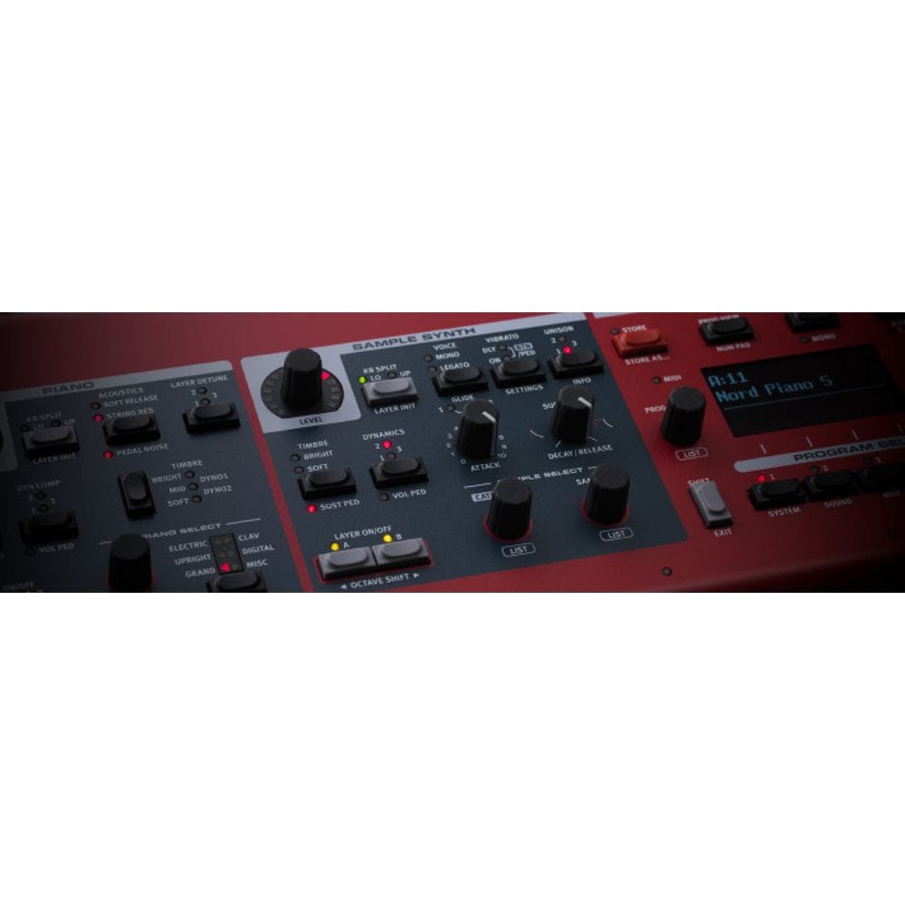 Nord Piano 5 Triple Sensor Keybed with Grand Weighted Action Digital Piano