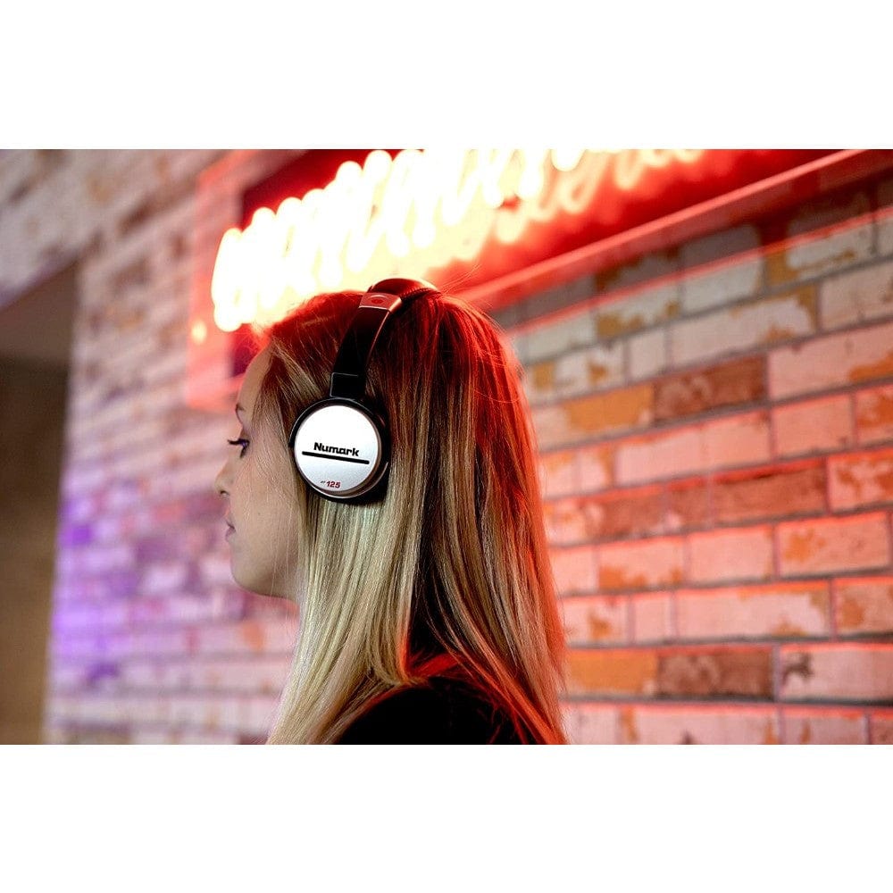 Numark HF-125 Dual-Cup DJ Headphones - Open Box
