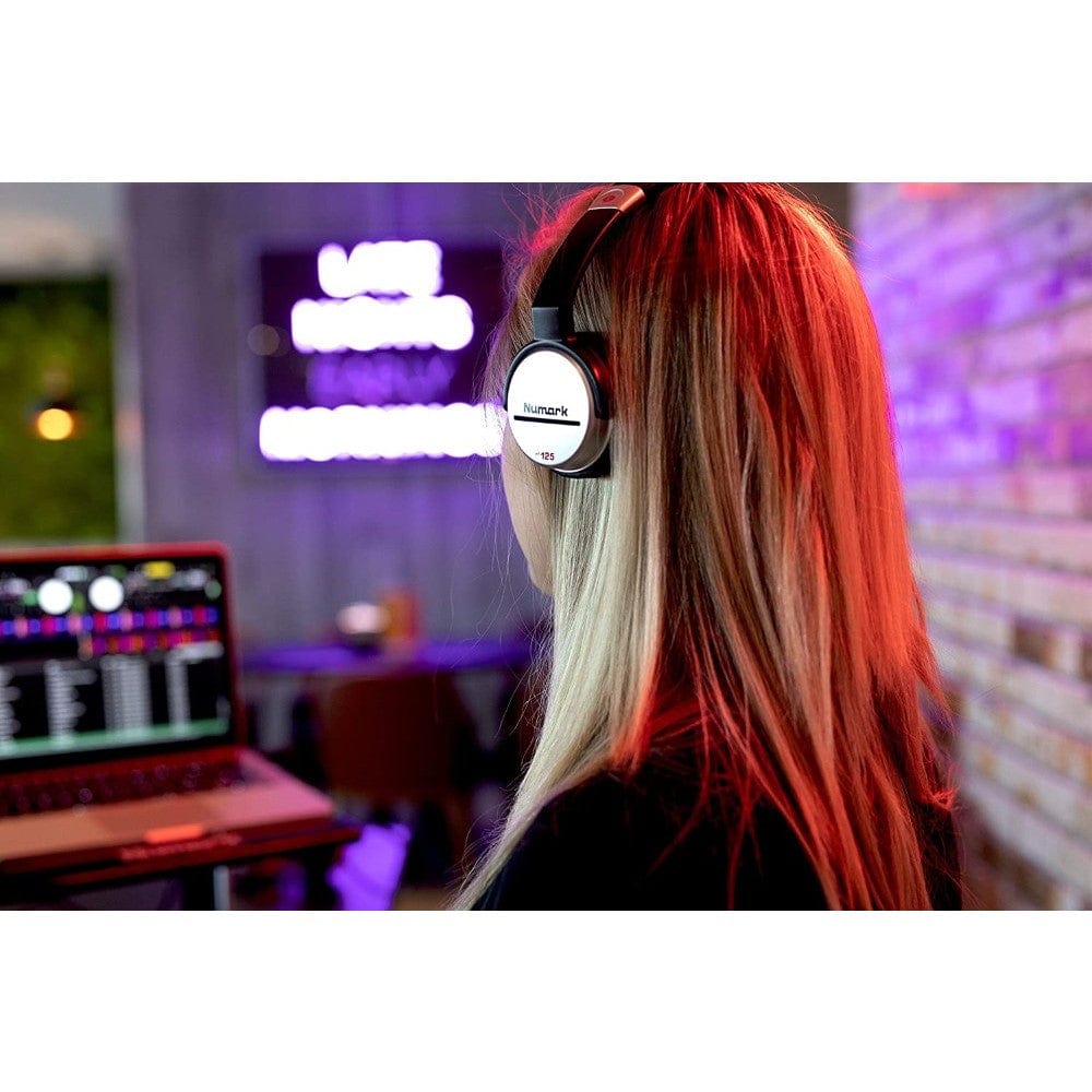 Numark HF-125 Dual-Cup DJ Headphones - Open Box