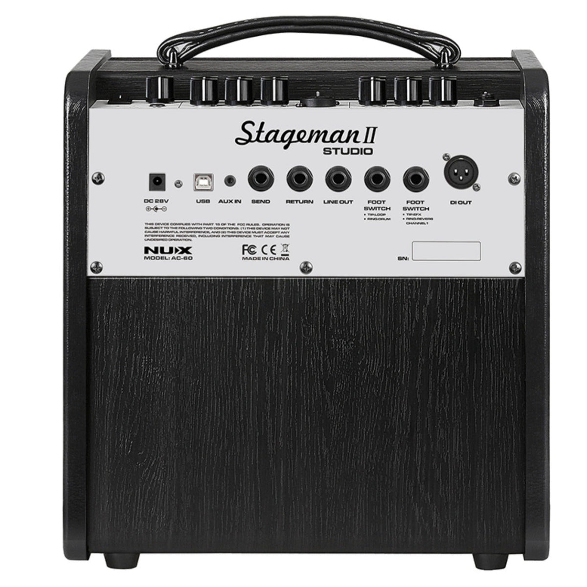 Nux AC-60 Stageman II Acoustic Guitar Amplifier
