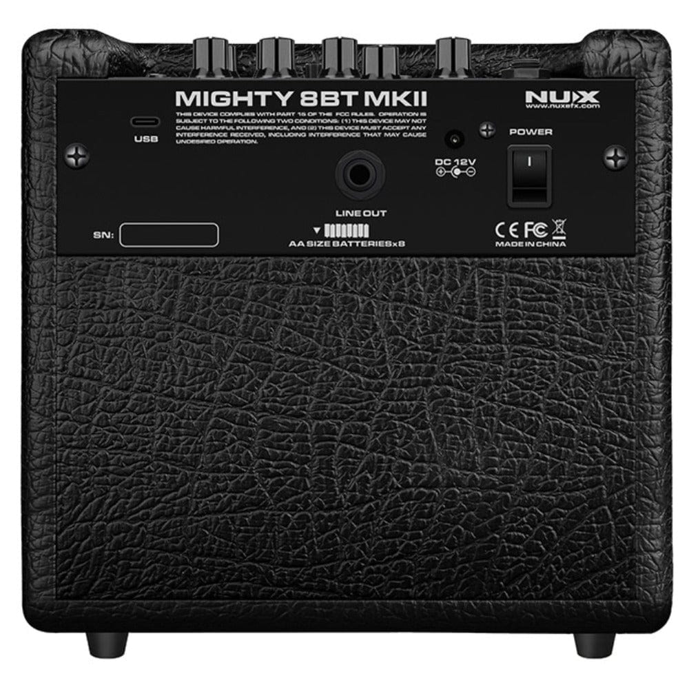 Nux Mighty 8BT MKII Portable Desktop Combo Guitar Amplifier