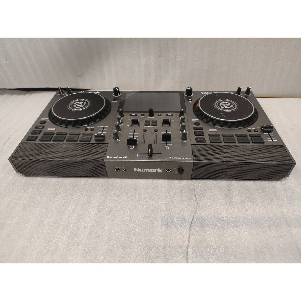 Numark Mixstream Pro Go Battery-Powered Standalone Streaming DJ Controller - Open Box