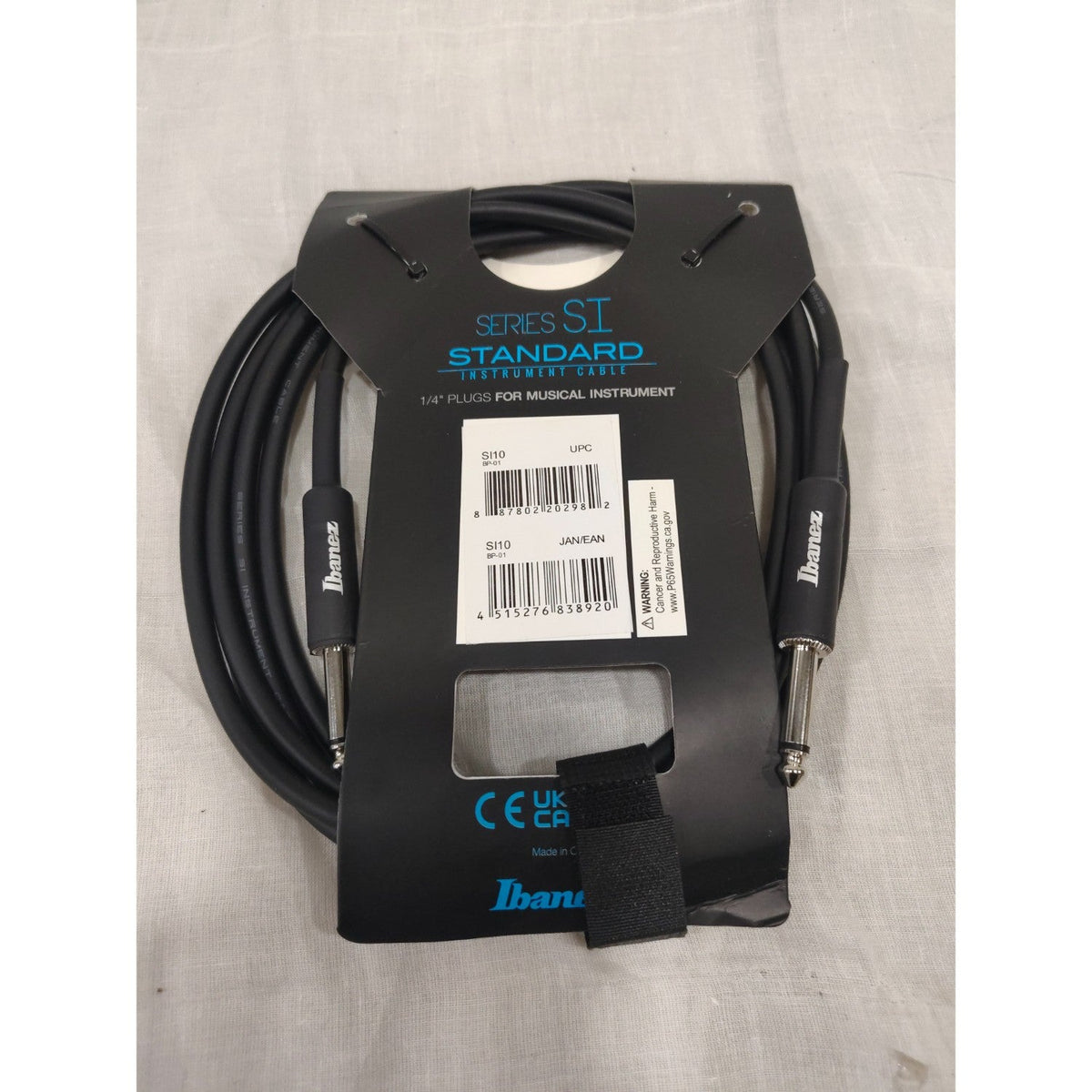 Ibanez SI10 SI Series Guitar Cable 3.05 Metres - Open Box A Stock