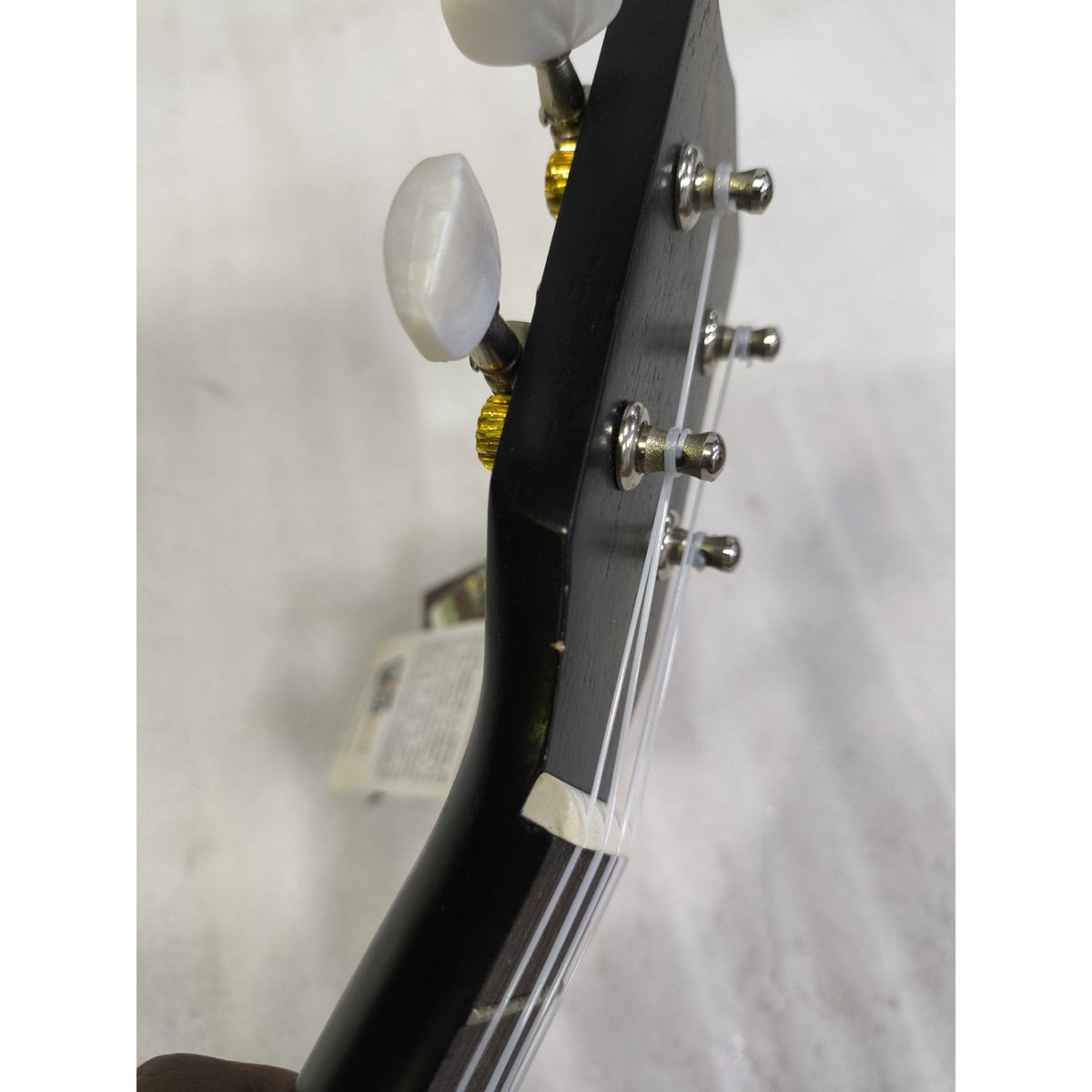 Kala KA-15S Black Satin Mahogany Soprano Ukulele - Black - Open Box