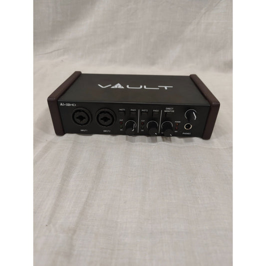 Vault Ai22HD 2x2 USB Audio Interface with 192kHz Recording and Bitwig 8-Track Bundle - Open Box