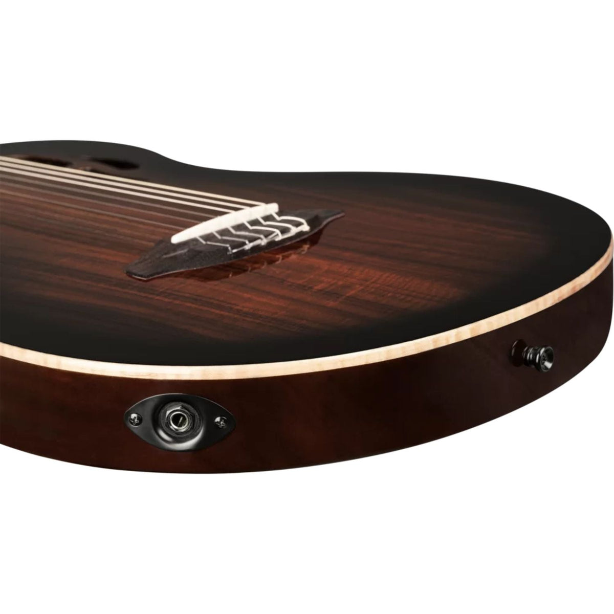 Ortega RTPDLX-ACA-L TourPlayer Series Classical Electro Acoustic Guitar with Bag - Left Handed