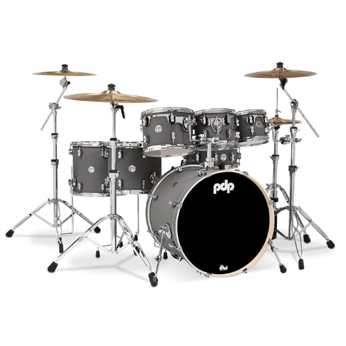 Pacific Drums And Percussion PDCM2217 7 Piece Concept Maple Acoustic Drumkit