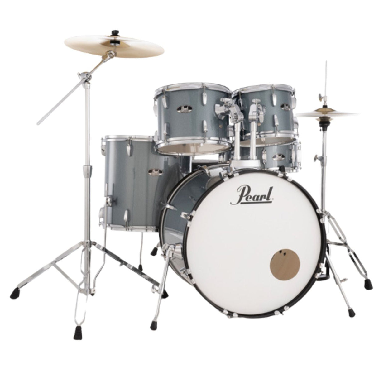 Pearl RS505C/C 5Pcs Roadshow Acoustic Drum Set with Stands & Cymbals