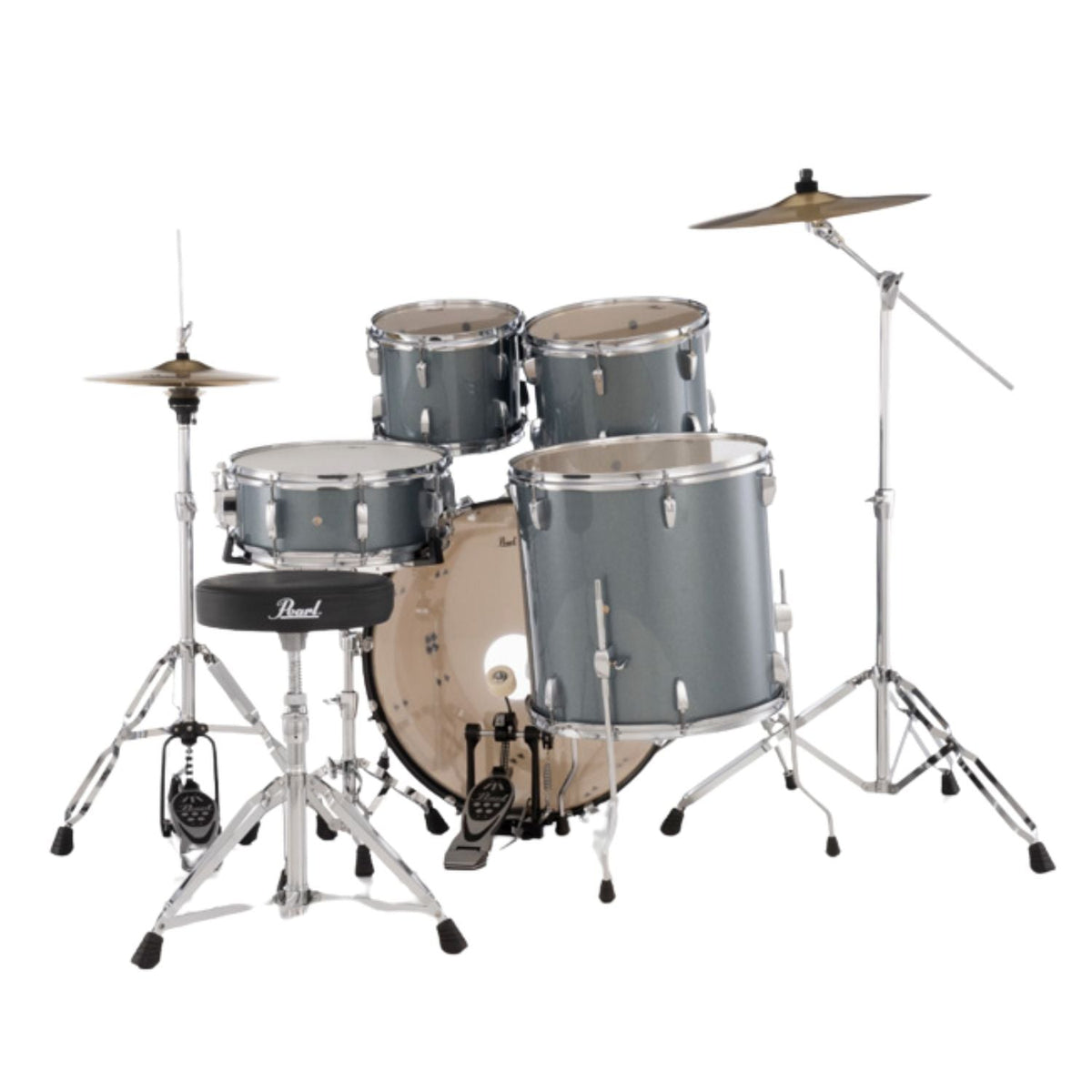 Pearl RS505C/C 5Pcs Roadshow Acoustic Drum Set with Stands & Cymbals