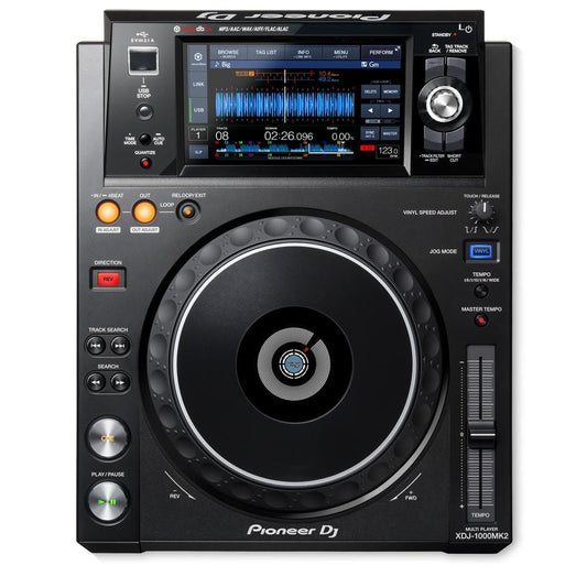 Pioneer XDJ-1000 MK2 High Performance Multi-Player DJ Controller Interface