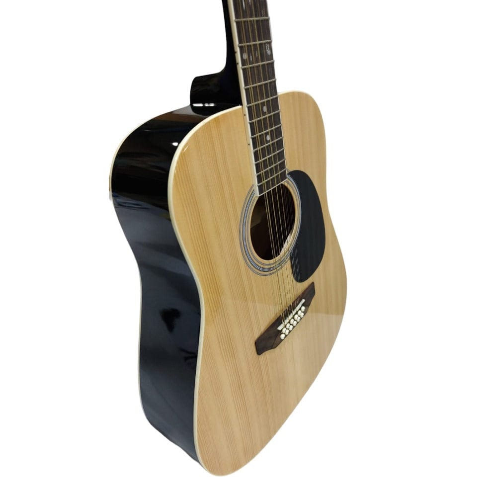 Pluto PA41-12-201 12-String Jumbo Acoustic Guitar
