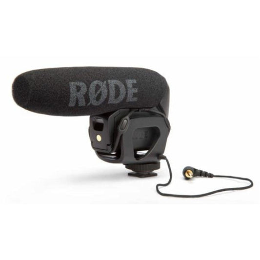 Rode VideoMic Pro With Rycote Lyre Shock Mount Compact Shotgun Condenser Microphone