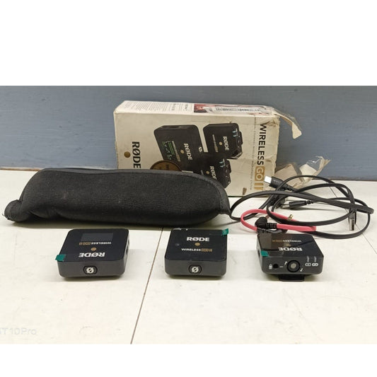 Rode Wireless Go ll Dual Channel Wireless Microphone System - Open Box