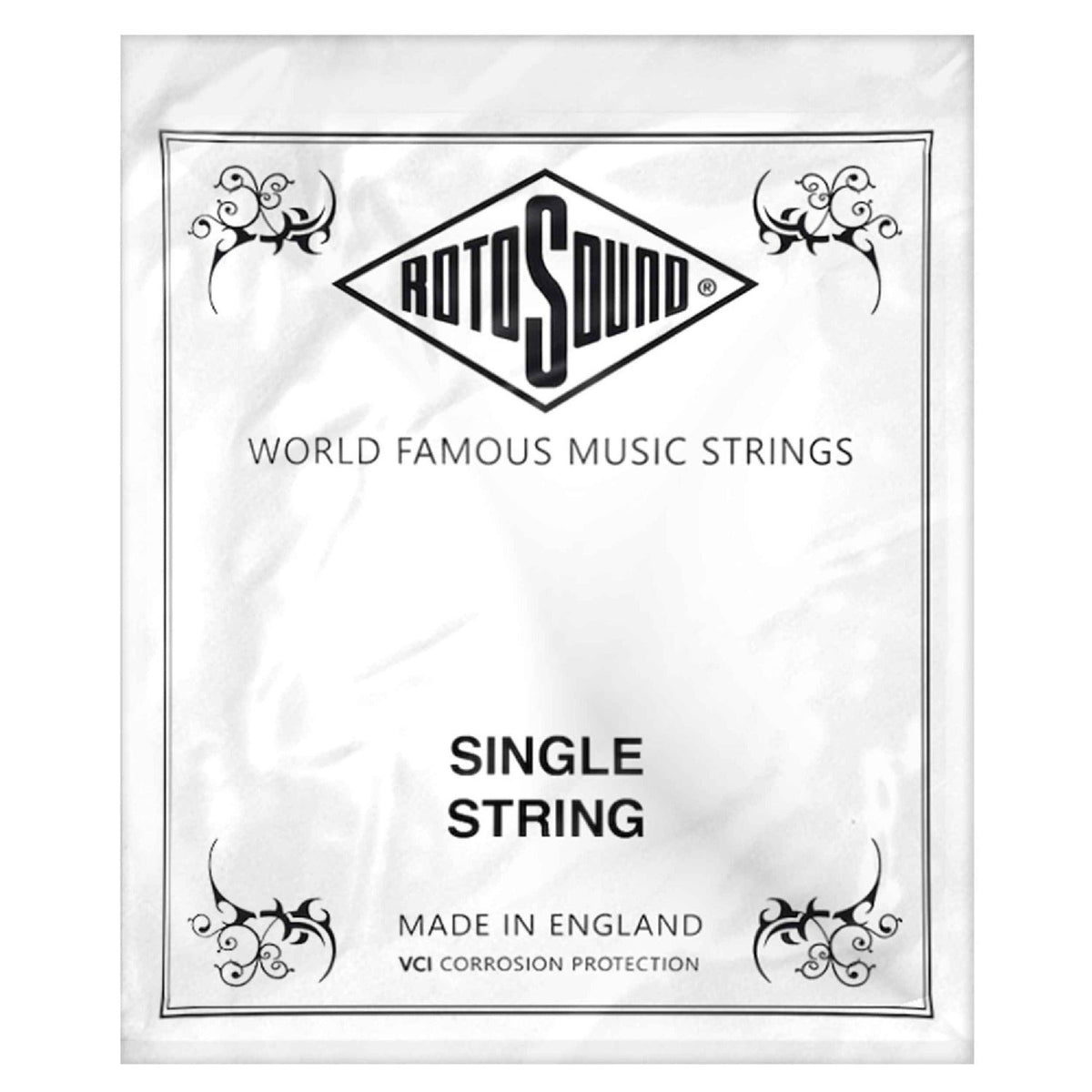 Rotosound NP009 Steel Plain Single Guitar String