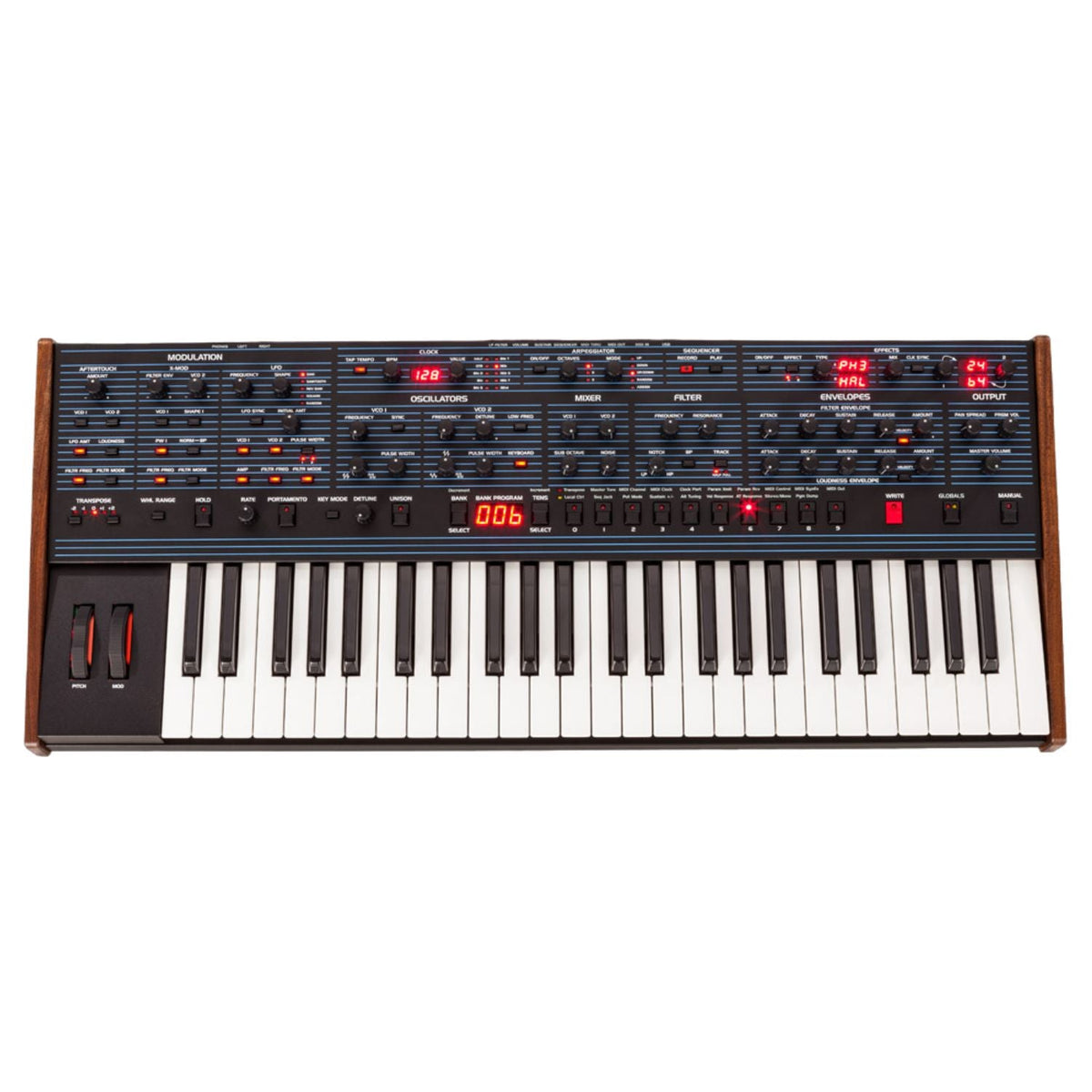 Sequential OB-6 6 Voice Polyphonic Analogue Synthesiser