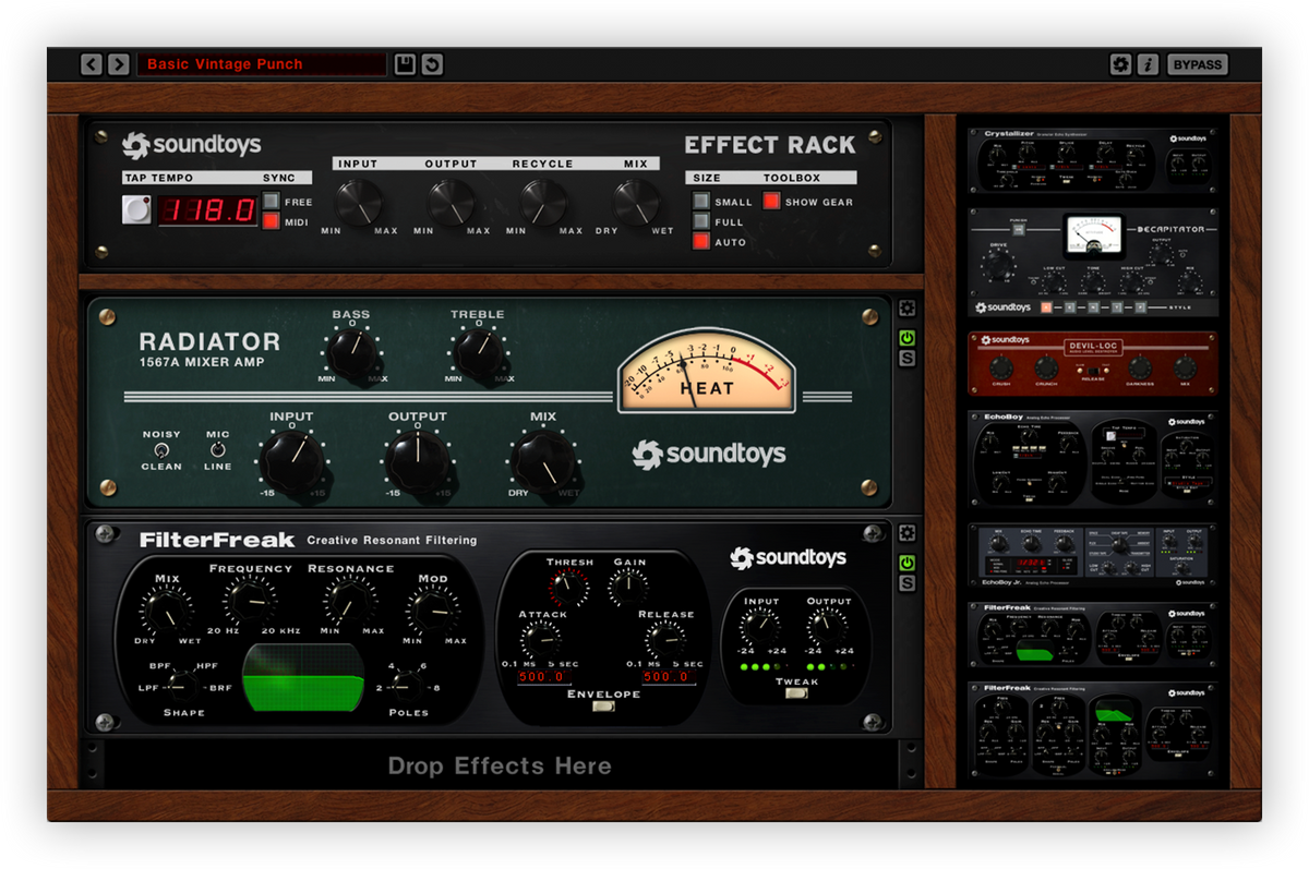 SoundToys Effect Rack