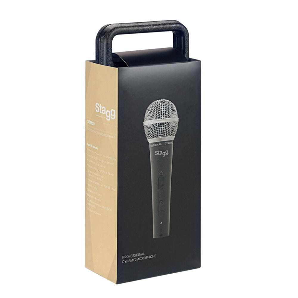 Stagg SDM50 Professional Cardioid Dynamic Microphone