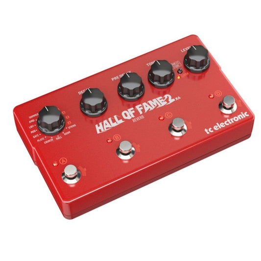 T.C. Electronic Hall of Fame 2 Mini X 4 Reverb Effect Pedal