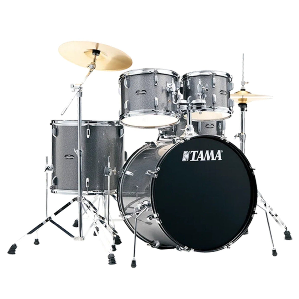 Tama ST52H5 Stagestar 5 Piece Acoustic Drum Kit with Hardware, Throne