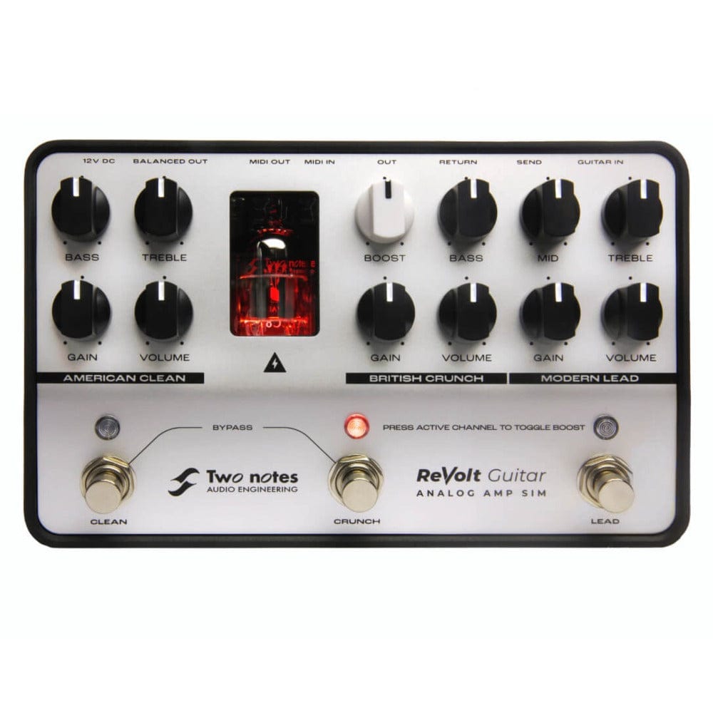 Two Notes Revolt Guitar Analog Amplifier Sim Pedal