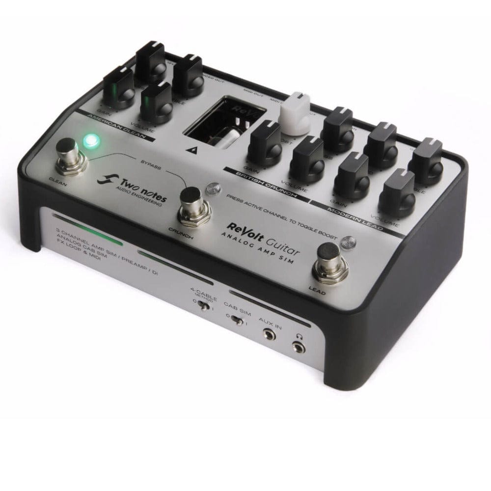 Two Notes Revolt Guitar Analog Amplifier Sim Pedal