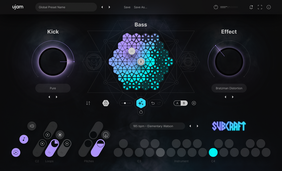 UJAM Subcraft Sub-bass Virtual Instrument – Professional Audio Software & Plugin