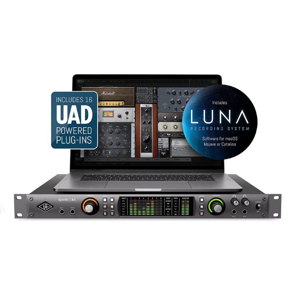 Universal Audio Apollo X6 Heritage Edition Thunderbolt Audio Interface with UAD Plug-Ins