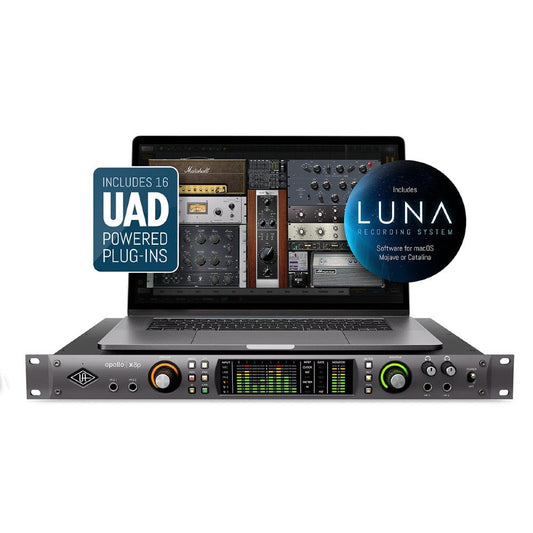 Universal Audio Apollo x8P Heritage Edition Rackmount Audio Interface with UAD Plug-Ins