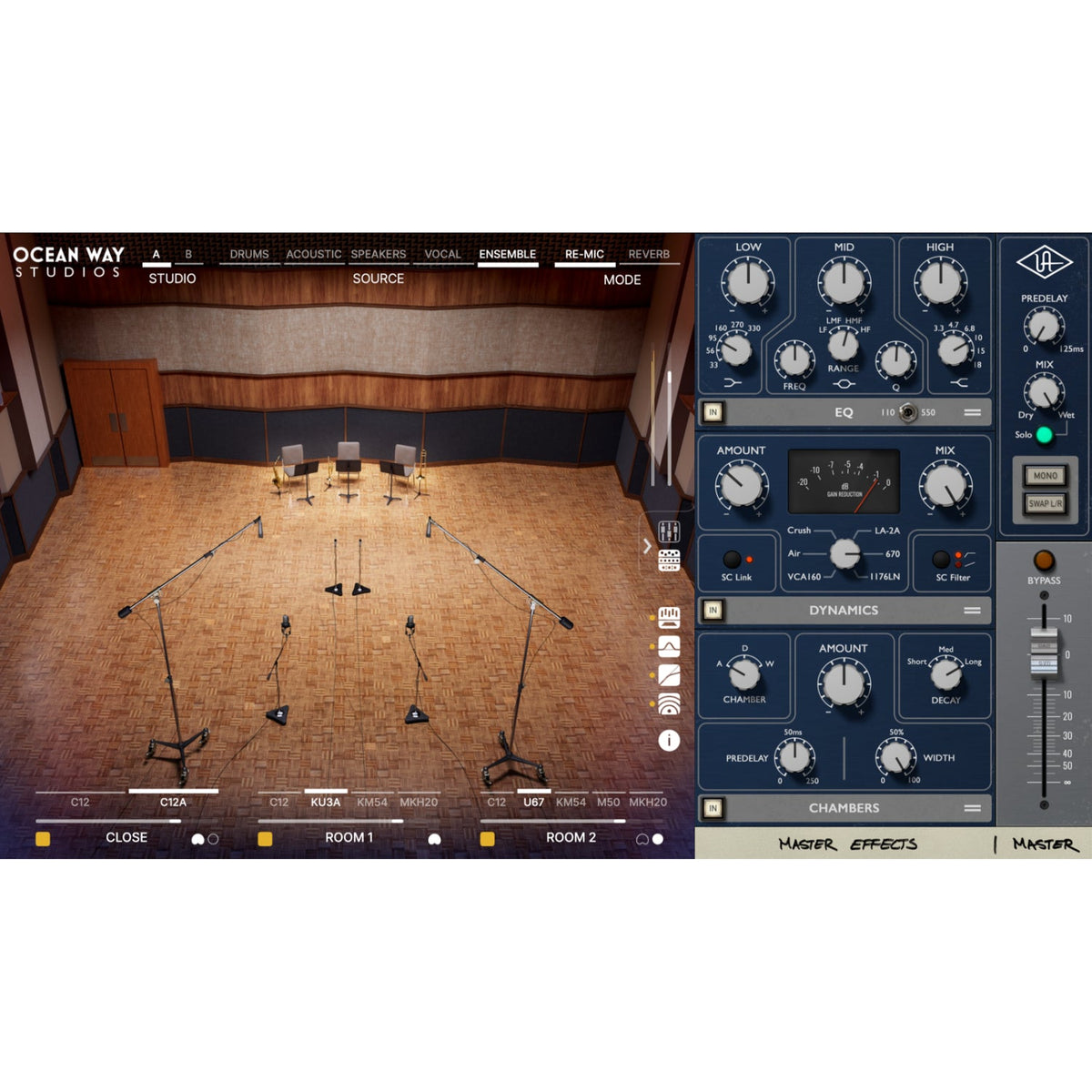 Universal Audio Ocean Way Studios Deluxe – Professional Audio Software & Plugin