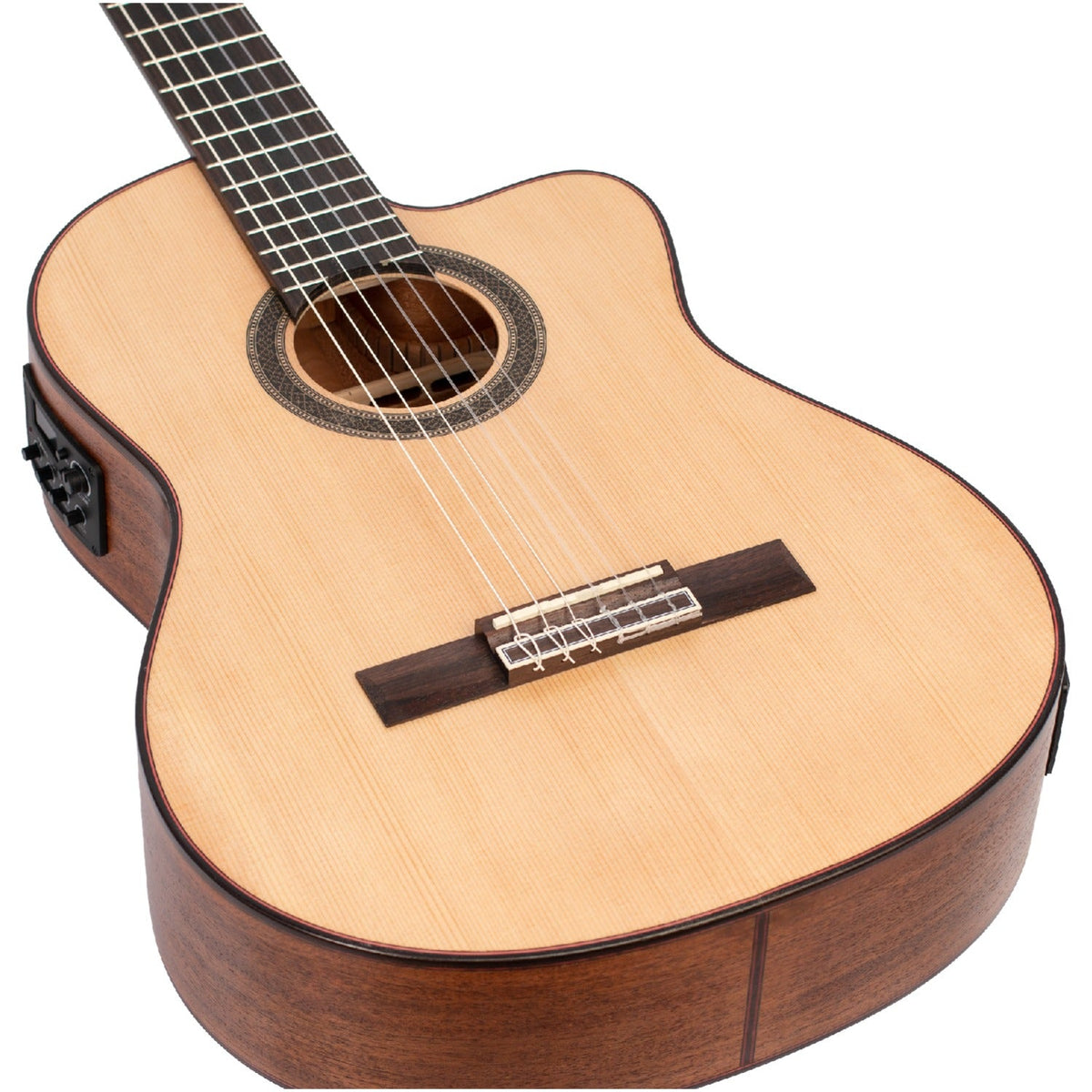 Valencia VC704CE 6 String Semi Classical Guitar